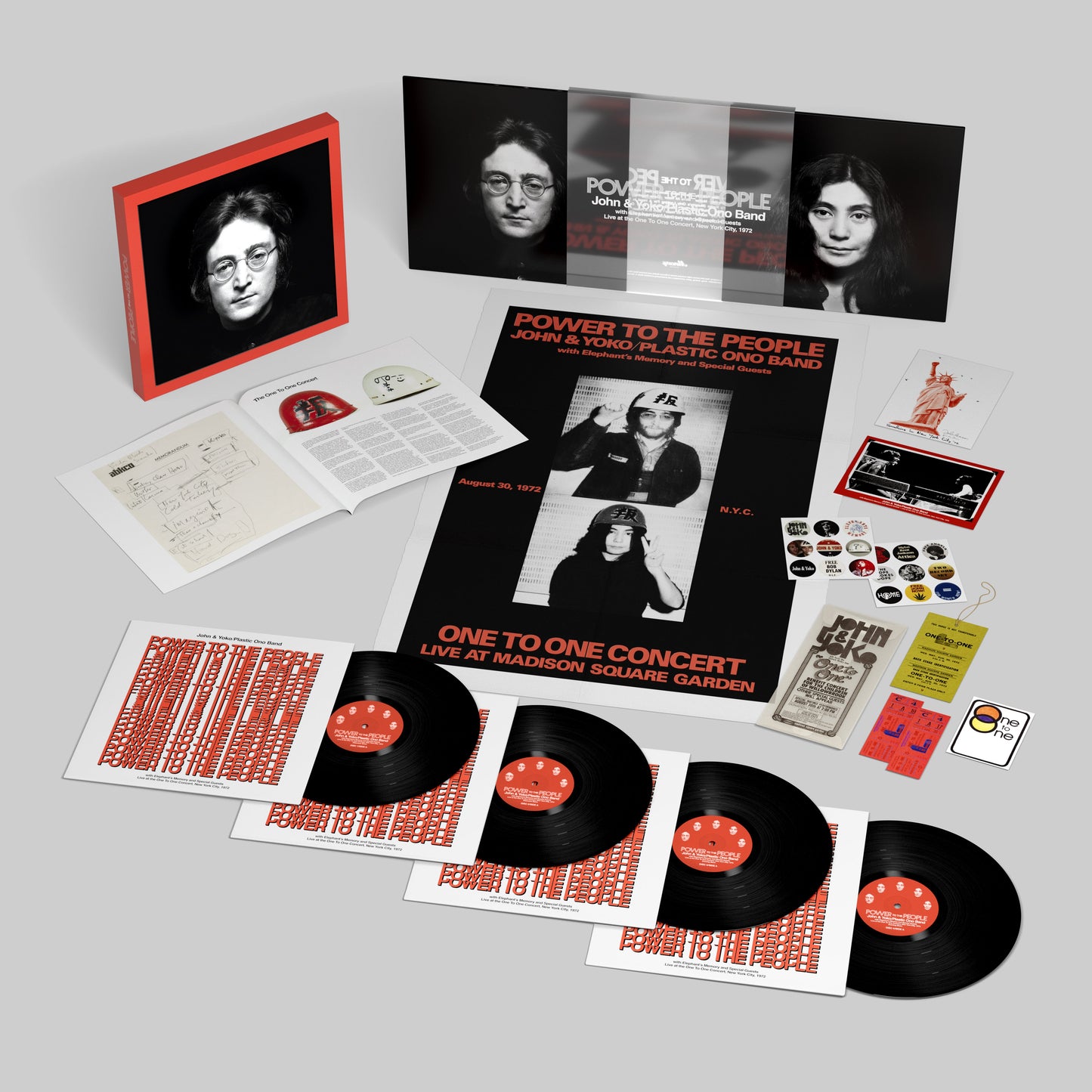 Power To The People 4LP { vinyl }