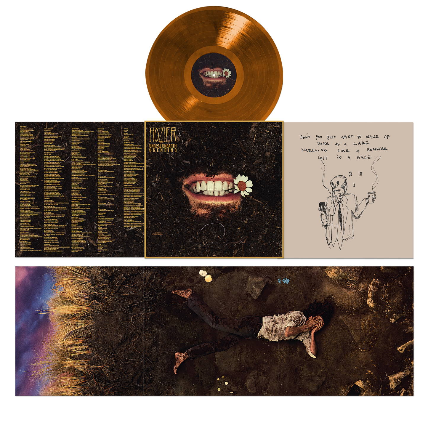 'Unreal Unearth: Unending' Companion Version Raw Ochre 1LP { vinyl }
