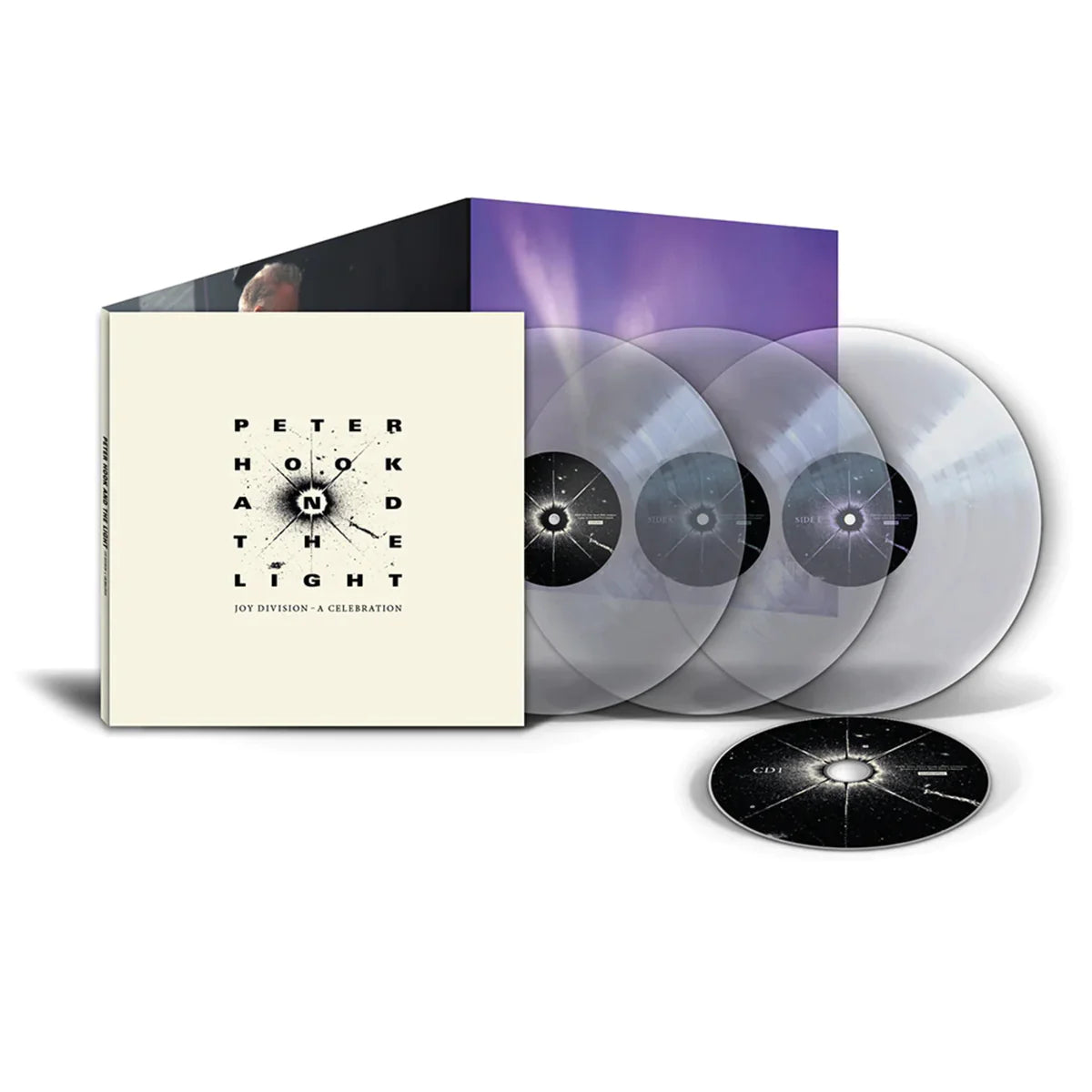 Joy Division - A Celebration: Triple Gatefold Clear Vinyl 3LP { vinyl }