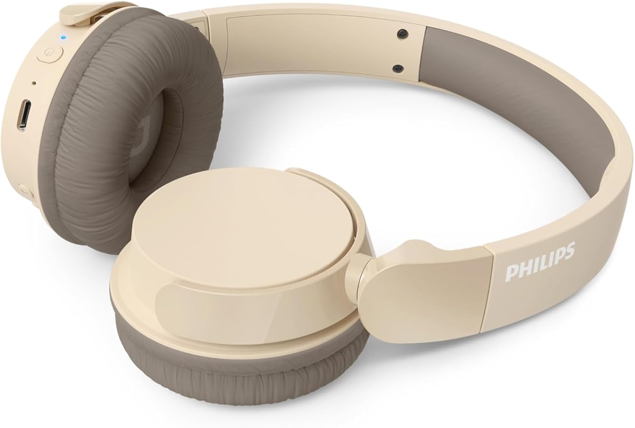 PHILIPS TAH3209BG Lightweight On Ear Wireless Bluetooth Headphones [Accessories]