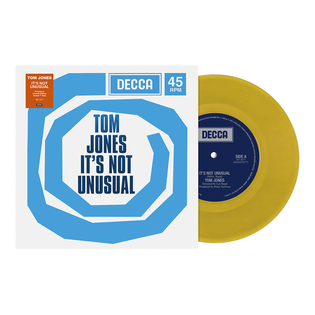 It's Not Unusual: Limited Amber Vinyl 7" Single [RSD24] { vinyl }