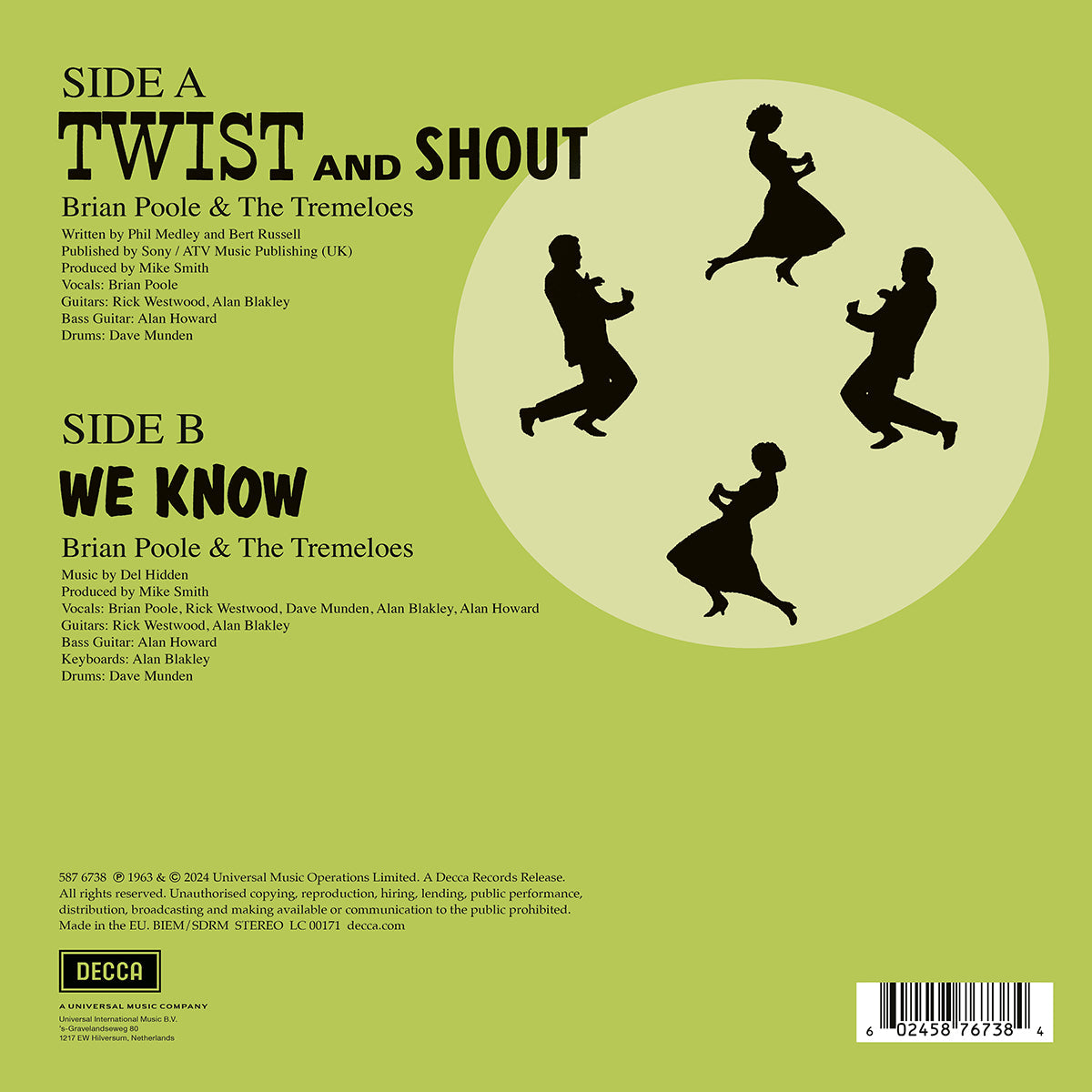 Twist & Shout: Limited Clear Vinyl 7" Single [RSD24] { vinyl }