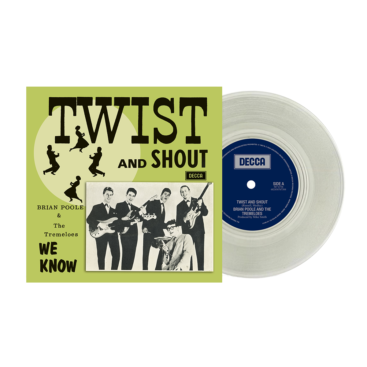 Twist & Shout: Limited Clear Vinyl 7" Single [RSD24] { vinyl }
