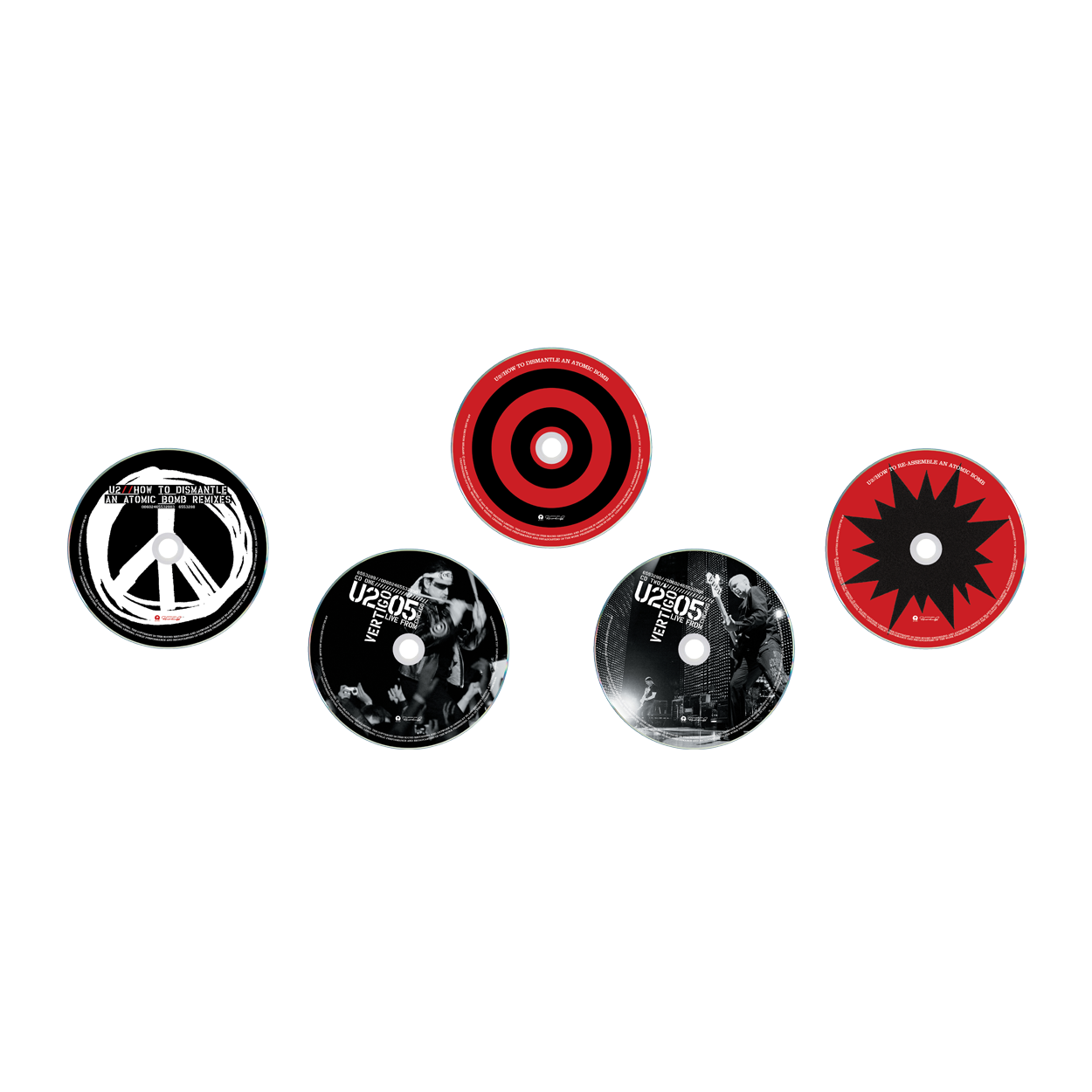 How To Dismantle An Atomic Bomb (20th Anniversary): 5CD Super Deluxe Collectors Boxset (Limited Edition) { vinyl }