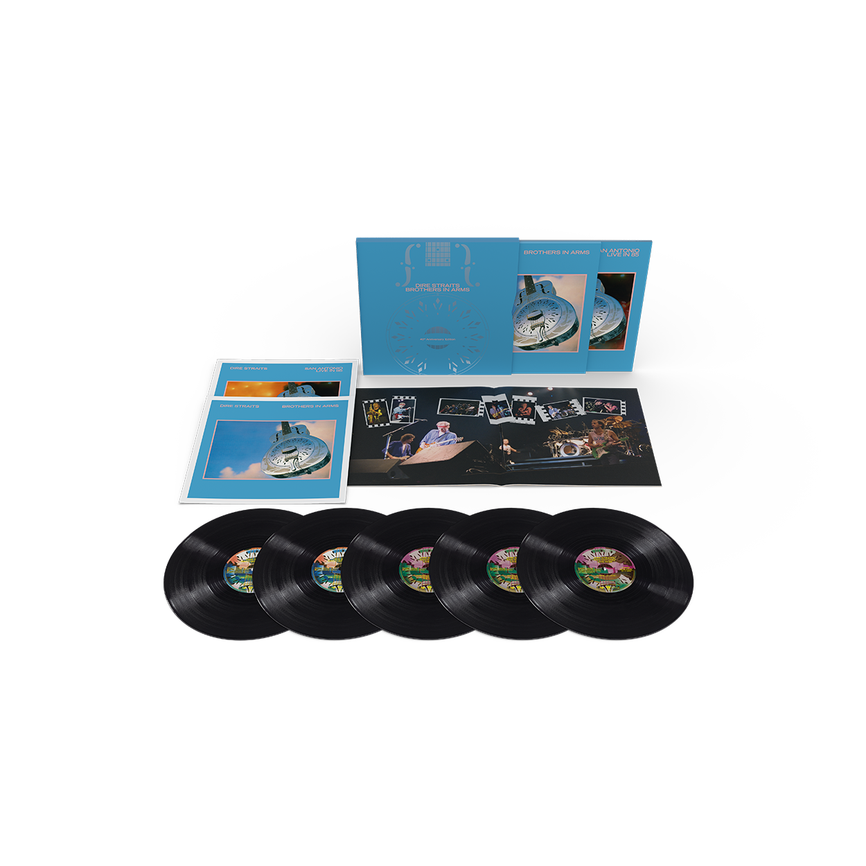 Brothers In Arms (40th Anniversary):  5LP Deluxe Box Set { vinyl }