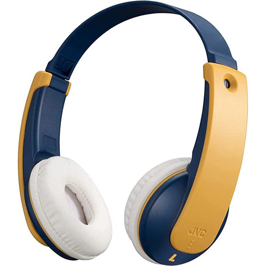 JVC HA-KD10W Wireless Tinyphones for Kids - Yellow/Blue [Accessories]