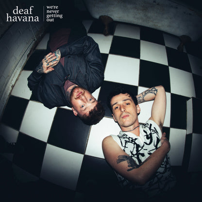 We're Never Getting Out: Transparent Clear Vinyl LP & Signed Print { vinyl }