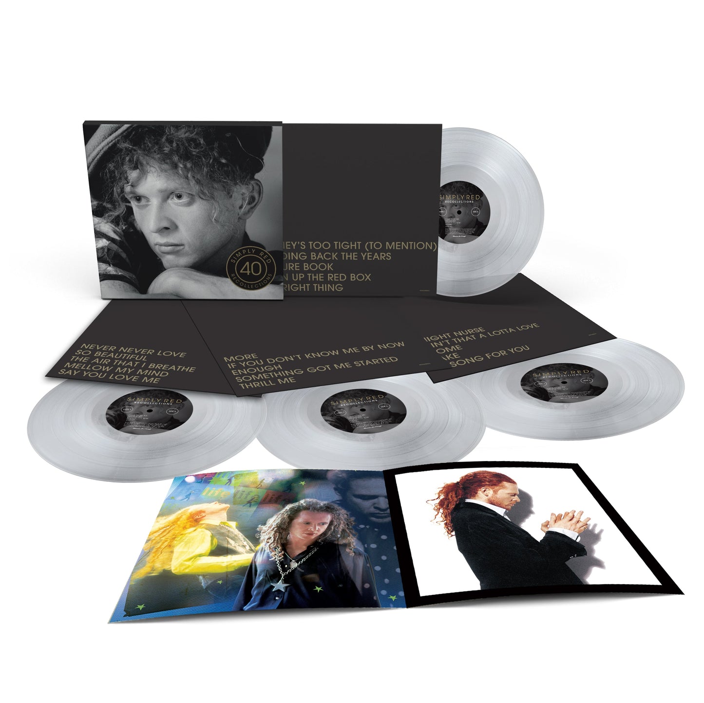 Recollections: Crystal Clear Vinyl 4LP { vinyl }