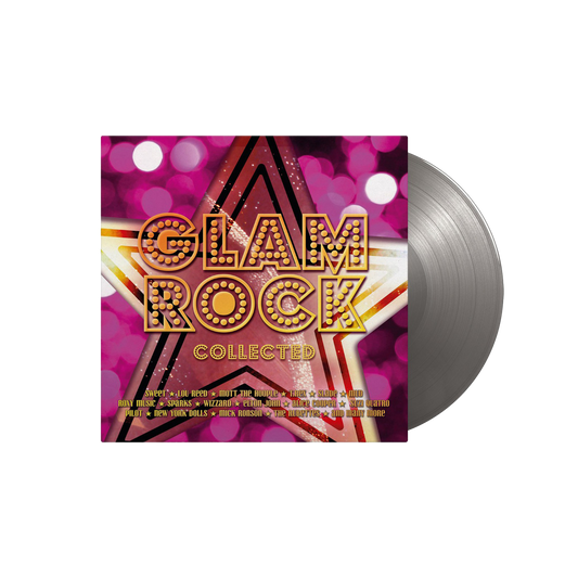 Glam Rock Collected: Limited Silver Colour Vinyl 2LP { vinyl }