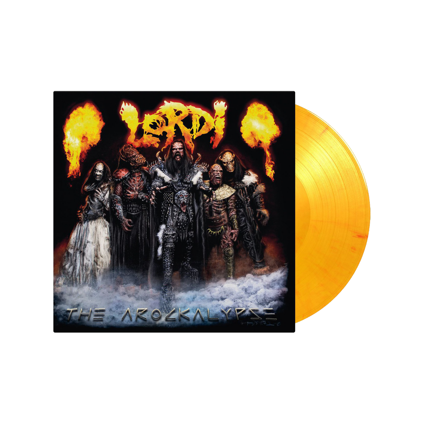 The Arockalypse: Limited Flaming Colour Vinyl LP { vinyl }