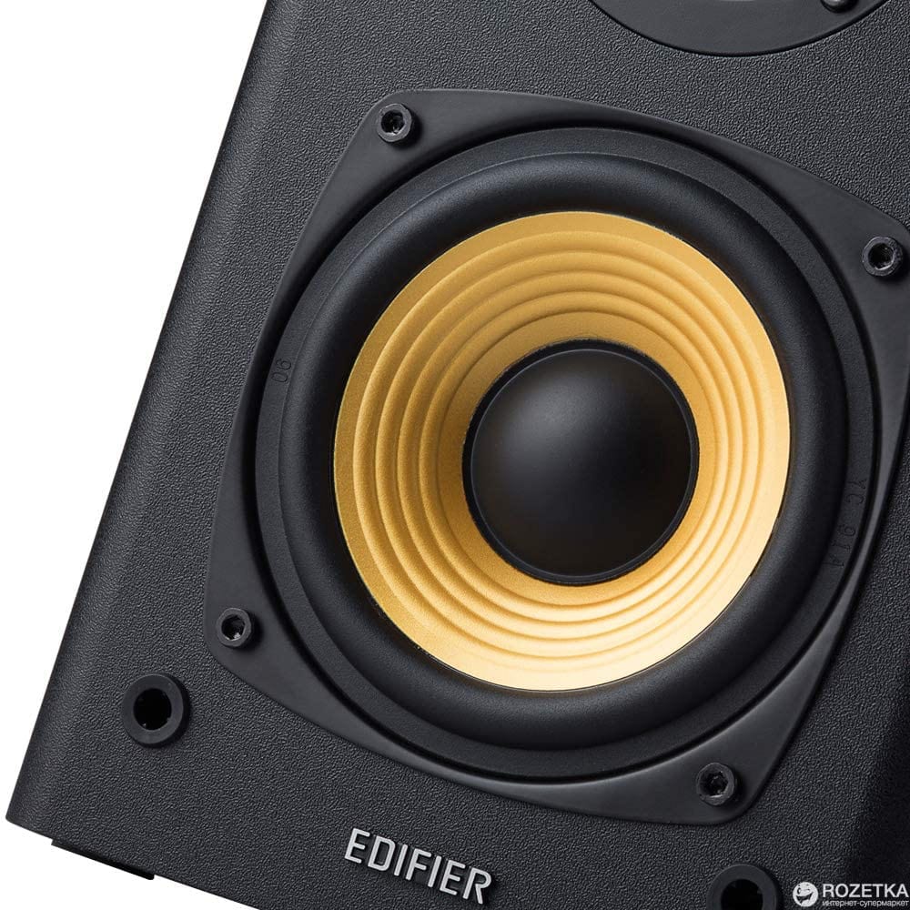 Edifier R1000T4 Active 2.0 bookshelf speaker system ideal TV, PC, Laptop, Computer, Hi-Fi (Black)Tech & Turntables]