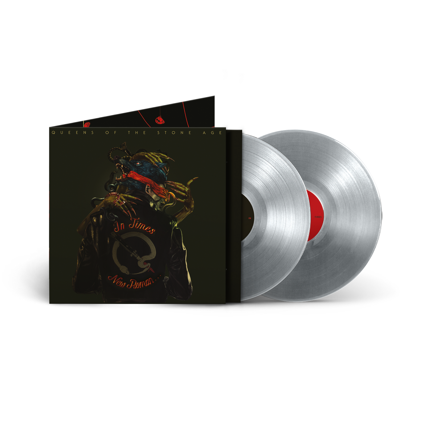 In Times New Roman... Opaque Silver 2lp { vinyl }