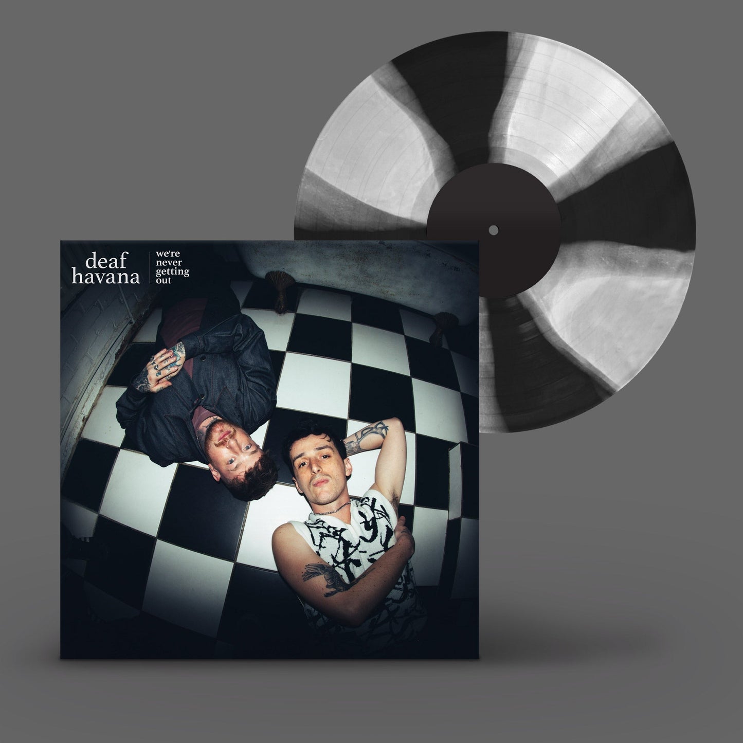 We're Never Getting Out: Black & White Cornetto Vinyl LP & Signed Print { vinyl }
