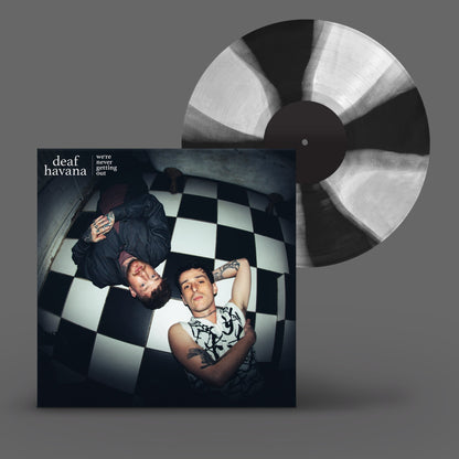 We're Never Getting Out: Black & White Cornetto Vinyl LP & Signed Print { vinyl }