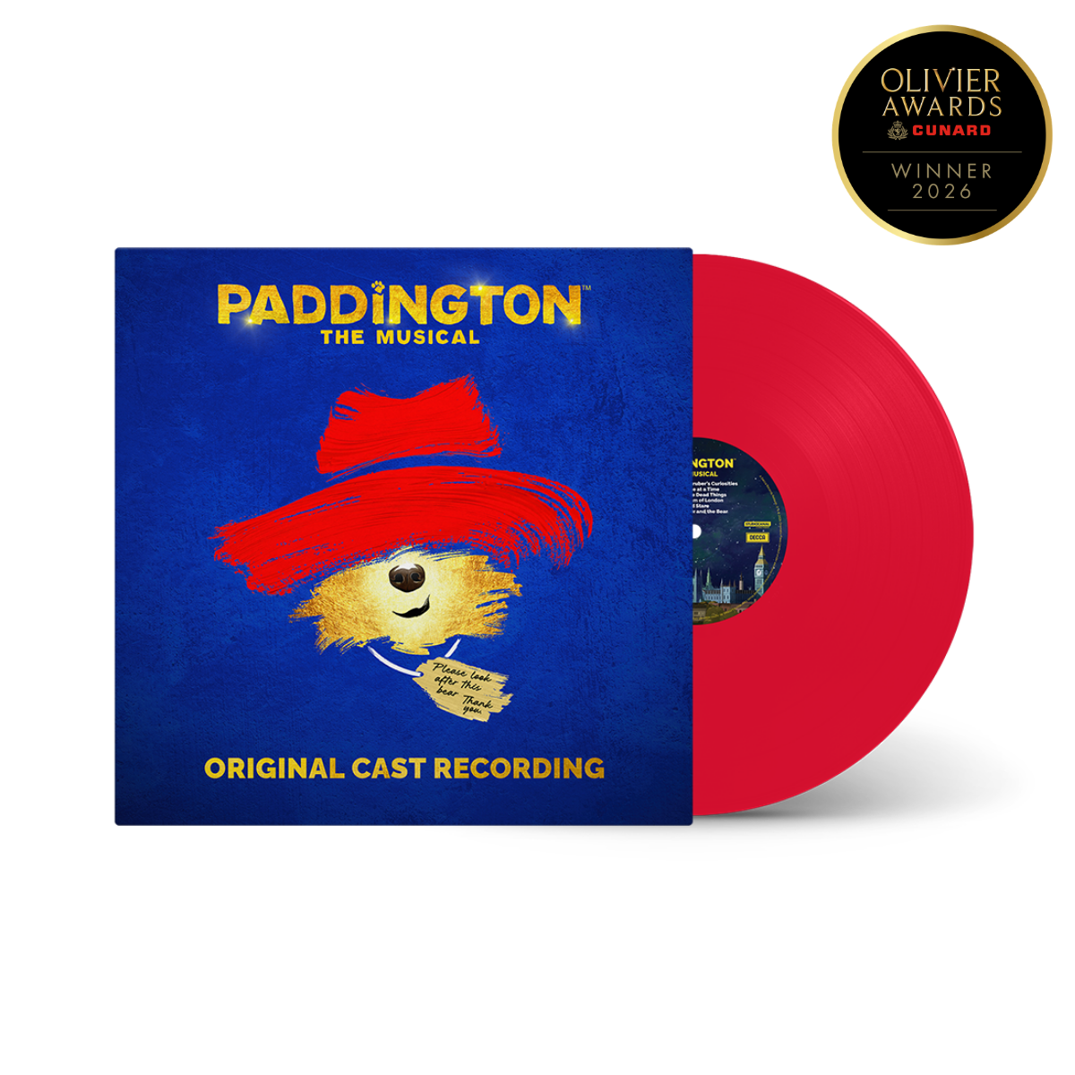 Paddington: The Musical: Original Cast Recording - Red Vinyl { vinyl }