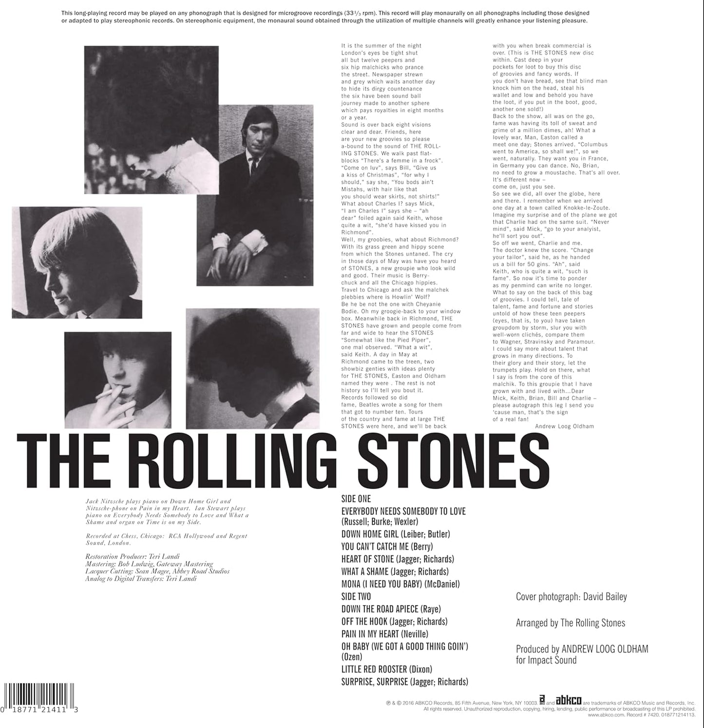 The Rolling Stones Now! Vinyl LP { vinyl }