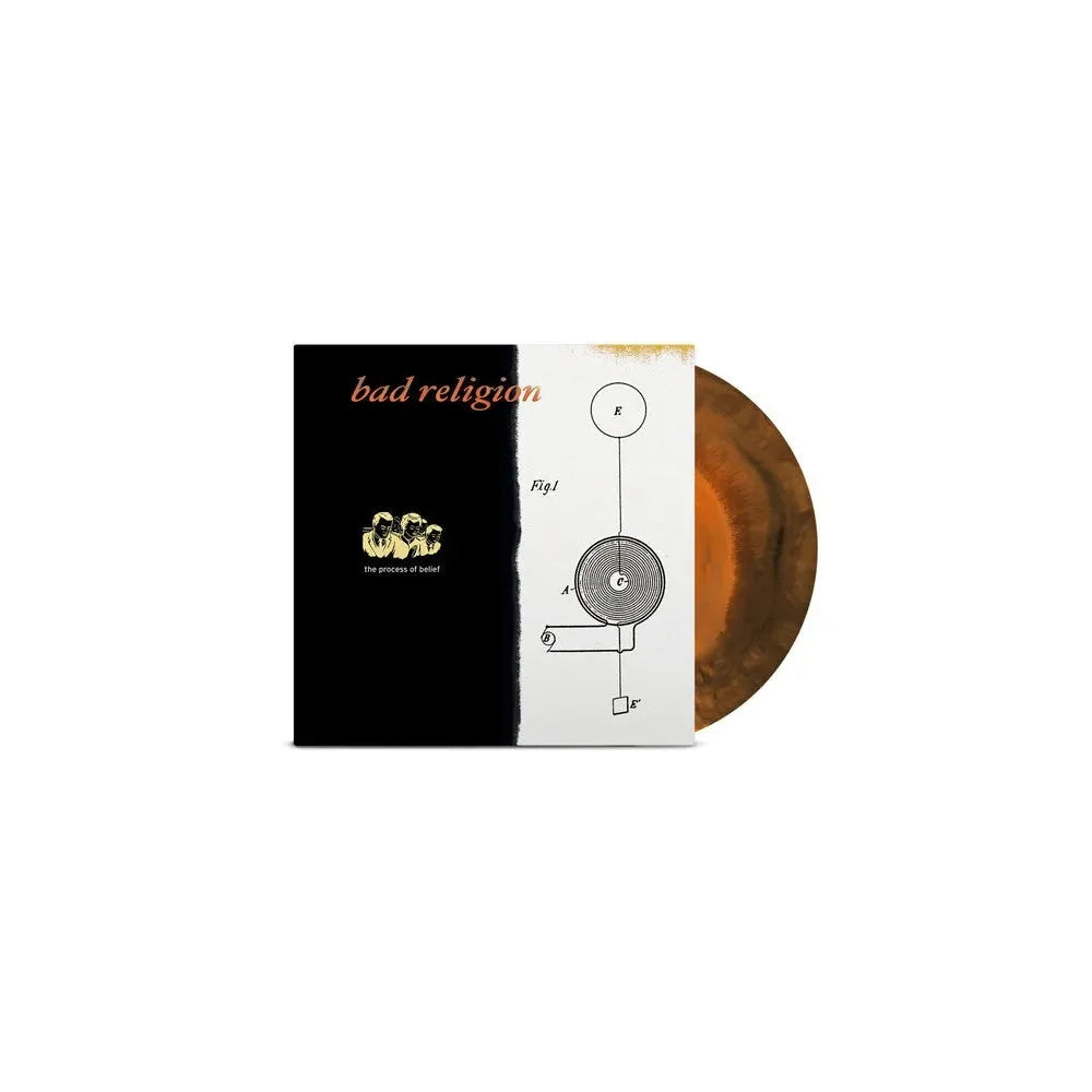 Bad Religion - The Process of Belief (20th Anniversary Edition) [Orange & Black] { vinyl }
