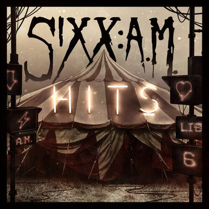 Sixx:a.M. - HITS [2LP Translucent Red with Black Smoke] { vinyl }