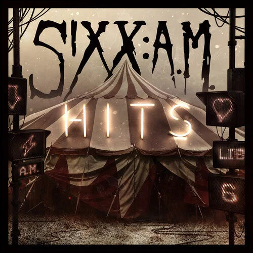 Sixx:a.M. - HITS [2LP Translucent Red with Black Smoke] { vinyl }