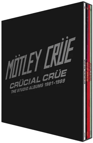Motley Crue - Crucial Crue: The Studio Albums 1981-1989 { vinyl }