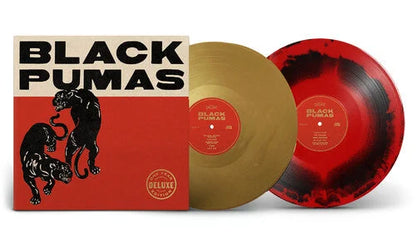 Black Pumas - Black Pumas [2LP Gold, Black/Red Marble] { vinyl }