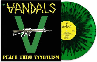 The Vandals - Peace Thru Vandalism [Green/Black Splatter] { vinyl }
