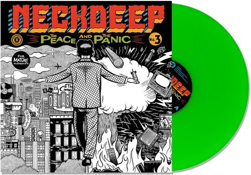 Neck Deep - The Peace and the Panic [Green] { vinyl }