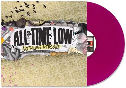 All Time Low - Nothing Personal [Neon Purple] { vinyl }