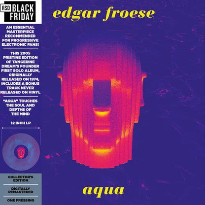 Edgar Froese - Aqua [Blue Smoke] { vinyl }