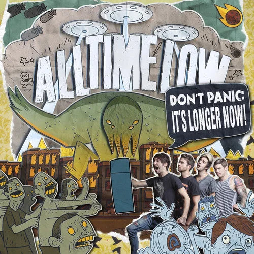 All Time Low - Don't Panic: It's Longer Now [2LP Orange] { vinyl }