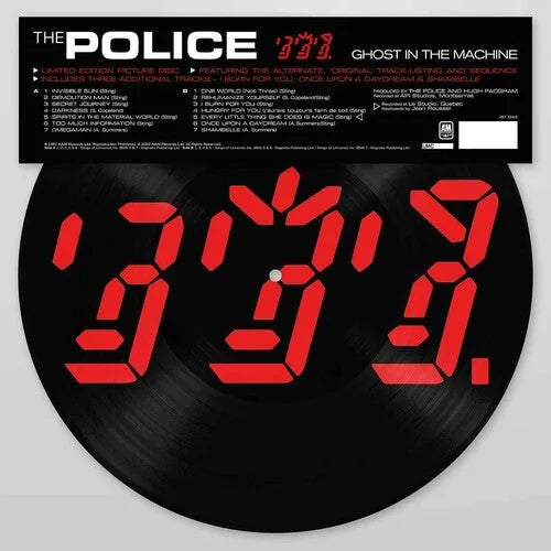 The Police - Ghost In The Machine [Picture Disc] { vinyl }