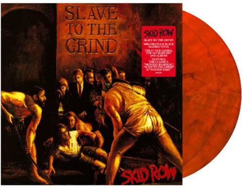 Skid Row - Slave To The Grind [Orange & Black Marble] { vinyl }