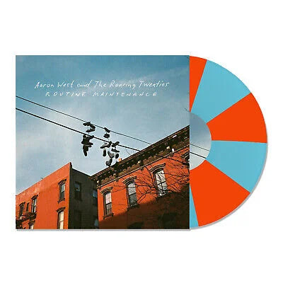 Aaron West & the Roaring Twenties - Routine Maintenance [Blue/Orange] { vinyl }