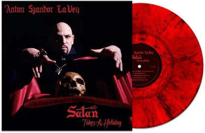 Anton Lavey - Satan Takes A Holiday [Red Marble] { vinyl }