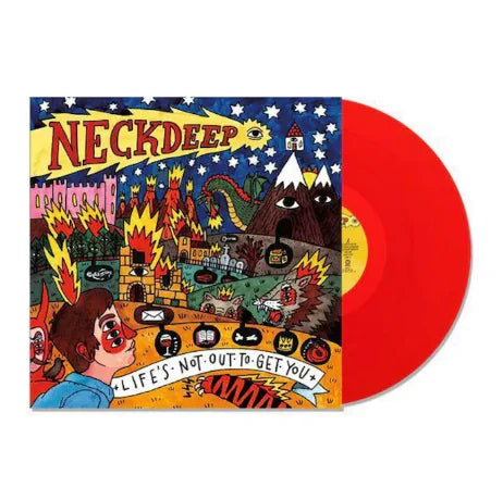 Neck Deep - Life's Not Out to Get You [Blood Red] { vinyl }