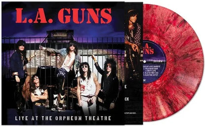 L.A. Guns - Live At The Orpheum Theatre - Red Marble { vinyl }