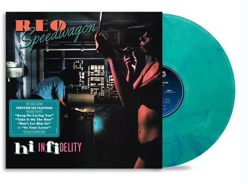 REO Speedwagon - Hi Infidelity [Sea Glass] { vinyl }