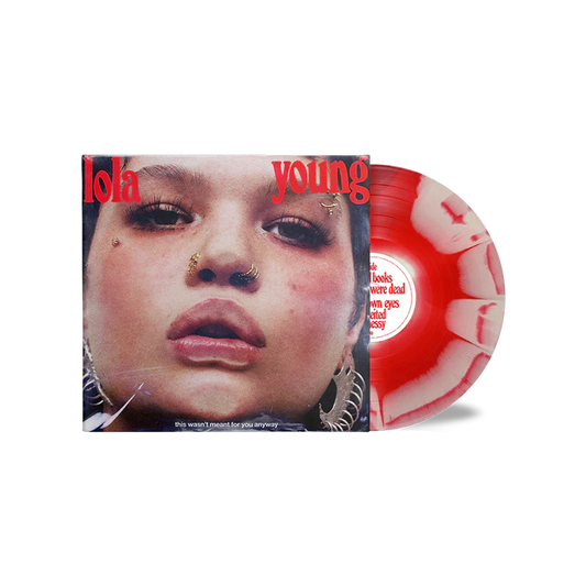 this wasn't meant for you anyway: red/white sunburst vinyl { vinyl }
