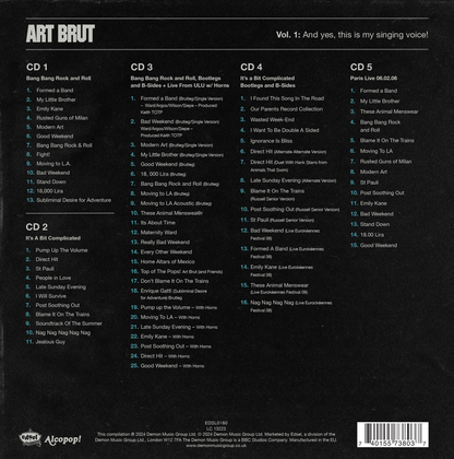 And Yes, This Is My Singing Voice! - New Cross and Beyond 2003 - 2008: Signed 5CD Box Set (w/ Signed Print) { vinyl }