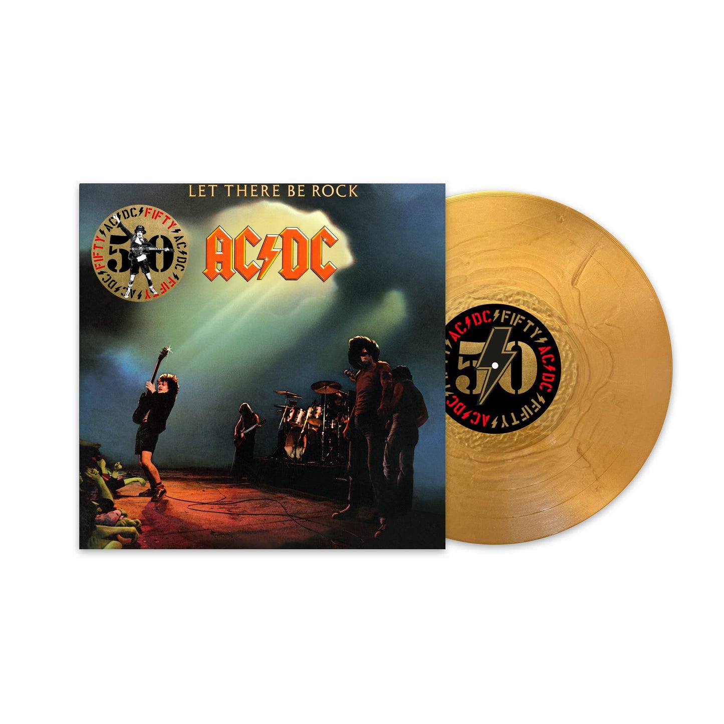 Let There Be Rock (50th Anniversary): Gold Vinyl LP { vinyl }