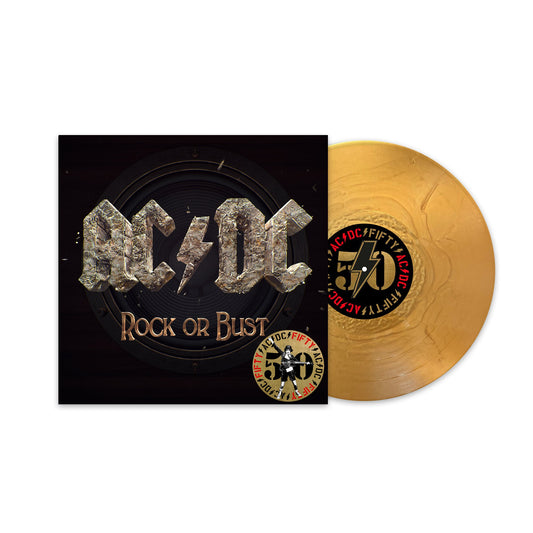 Rock or Bust (50th Anniversary): Gold Vinyl 2LP { vinyl }