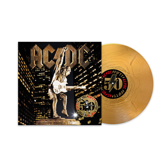 Stiff Upper Lip (50th Anniversary): Gold Vinyl LP { vinyl }