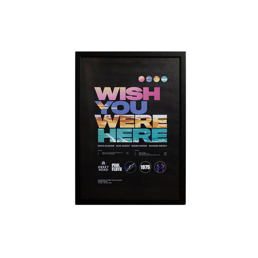 Pink Floyd Wish You Were Here 50 Poster { vinyl }