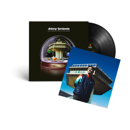 Service Station At The End Of The Universe: Black Vinyl LP + Signed Art Card { vinyl }