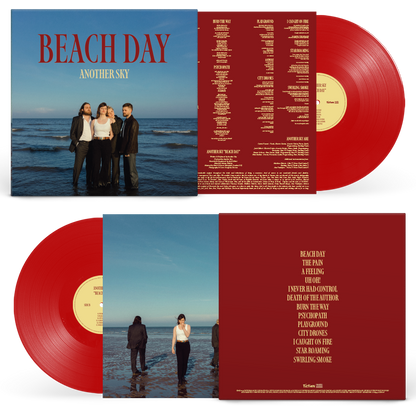 Beach Day: Signed Red Vinyl LP { vinyl }
