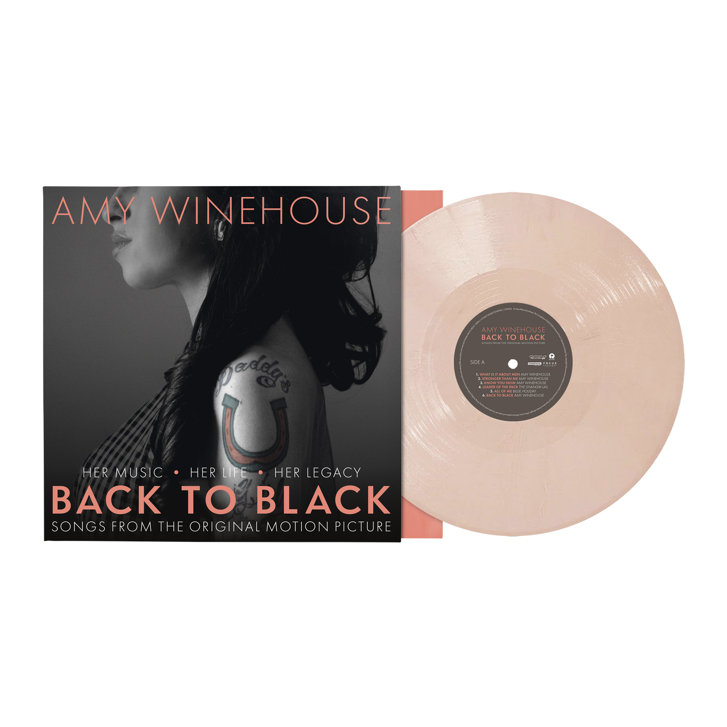 Back To Black - Songs from the Original Motion Picture: Exclusive Peach Vinyl LP { vinyl }