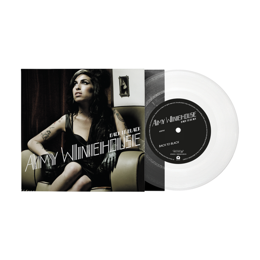 Back To Black: 7" Clear Vinyl { vinyl }