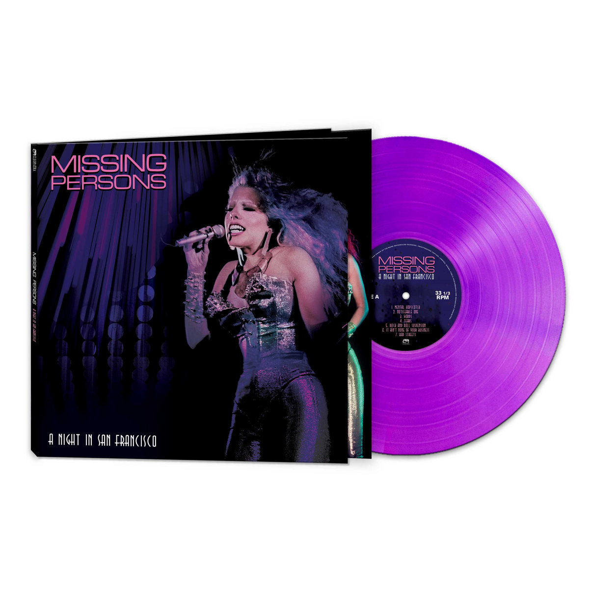 Missing Persons - A Night In San Francisco [Purple] { vinyl }