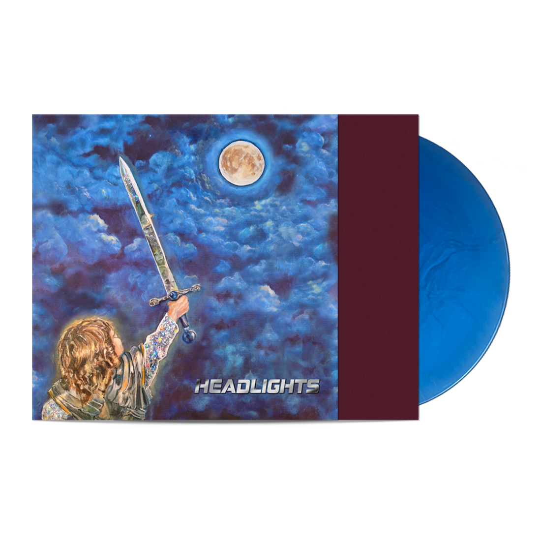 Headlights: Metallic Blue Vinyl LP { vinyl }