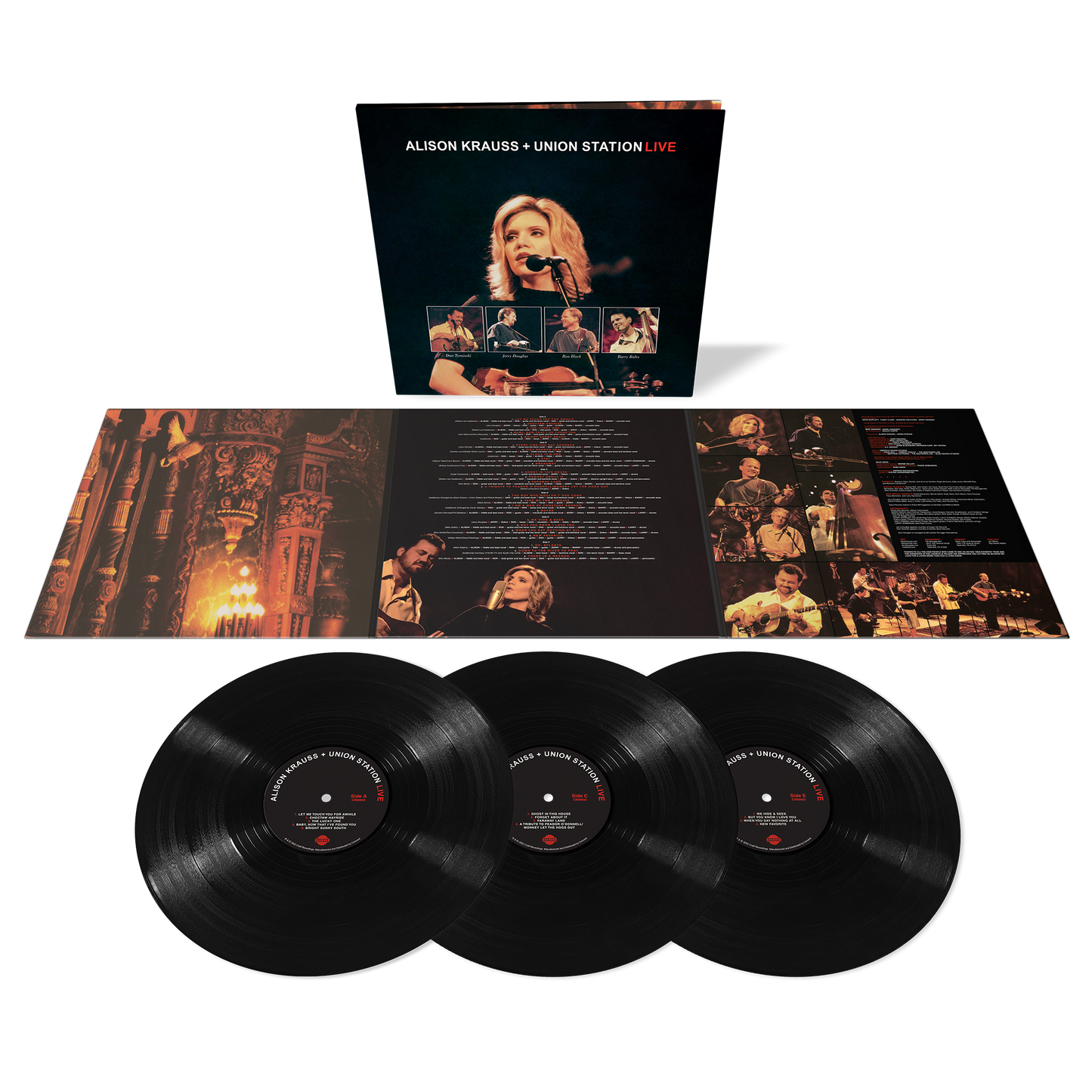 Live: Gatefold Vinyl 3LP { vinyl }